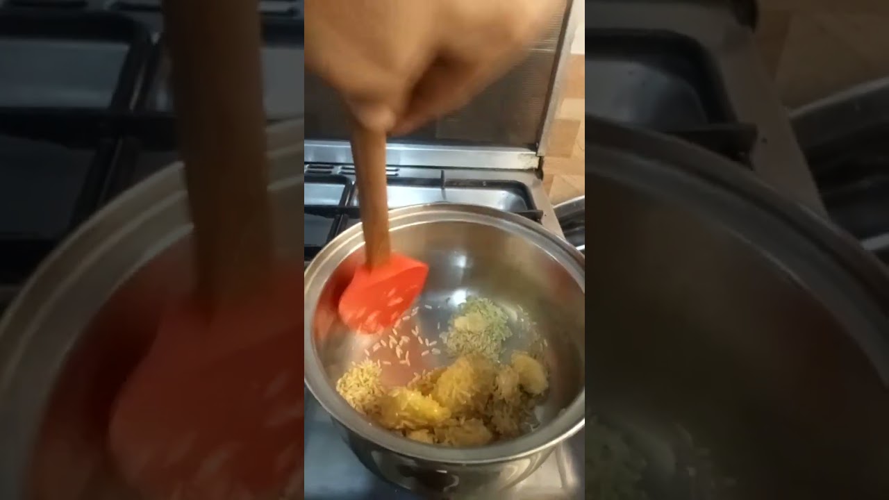 طريقة عمل البسله والرز