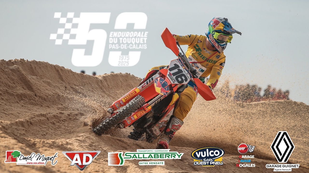 ENDUROPALE DU TOUQUET 2025 | JE PREND UN DÉPART CANON 🤩🚀