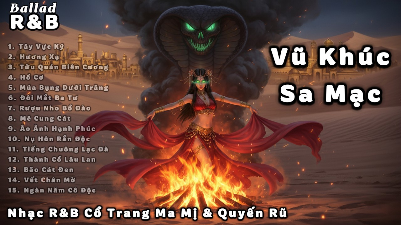 BÍ MẬT THÀNH CỔ LÂU LAN 🏜️ | VŨ KHÚC SA MẠC (Full Album) - Ảo Ảnh Chết Người Trên Con Đường Tơ Lụa