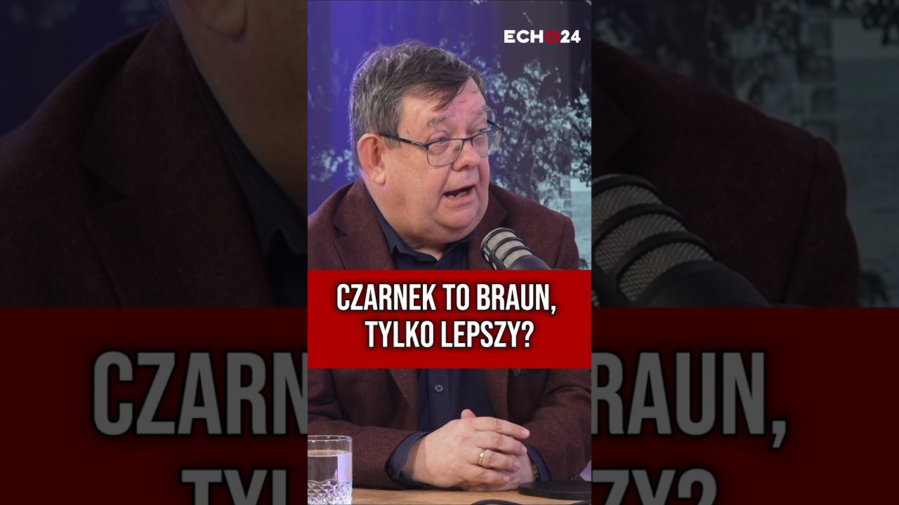 CZARNEK TO BRAUN, TYLKO LEPSZY? #czarnek #braun #pis #konfederacja #polityka #wybory #news #podcast