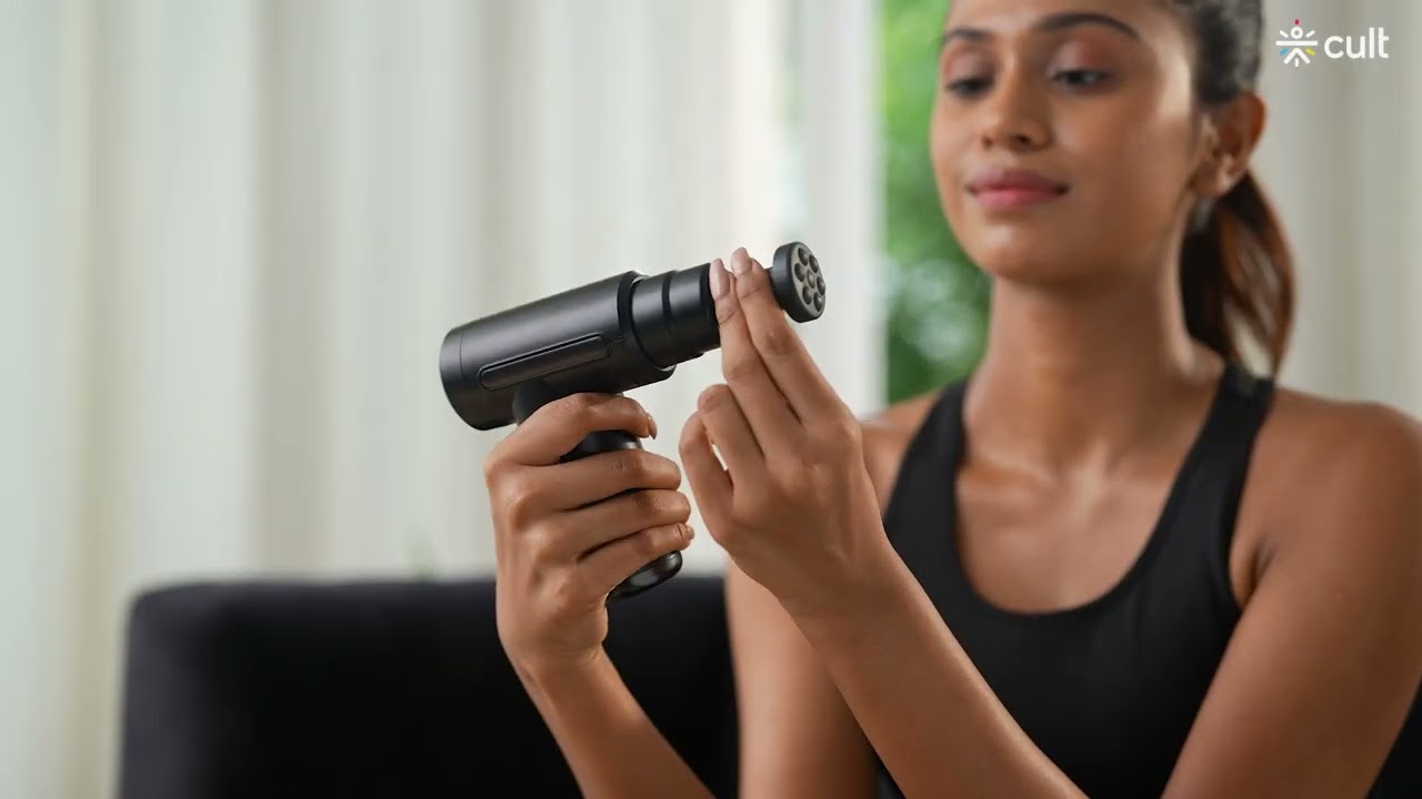 Cult Massager Gun Product Film