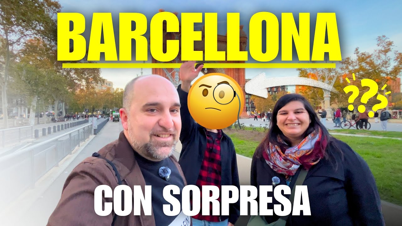 A spasso per BARCELLONA con AMICI conosciuti tramite il canale 🇪🇸