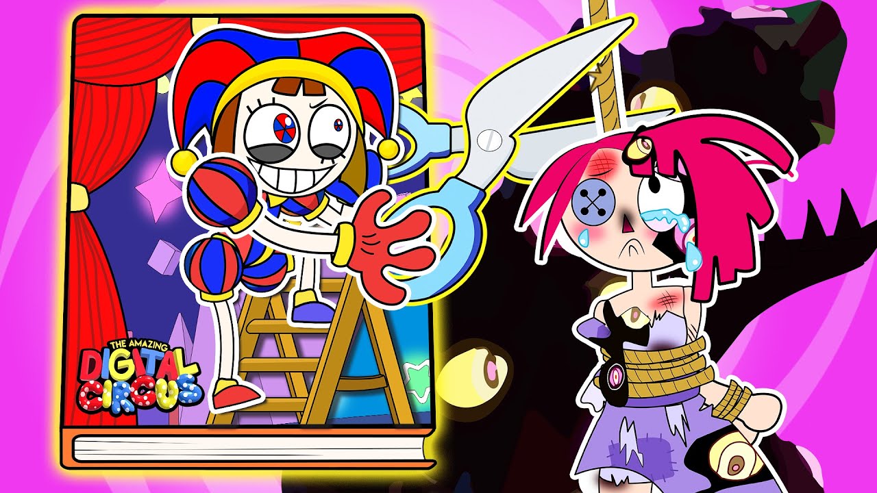 🤡 Книга-игра 🤡 Roblox Super Heroes: Помни спасает Рагату 🎪 Удивительная книга-игра Digital Circus...