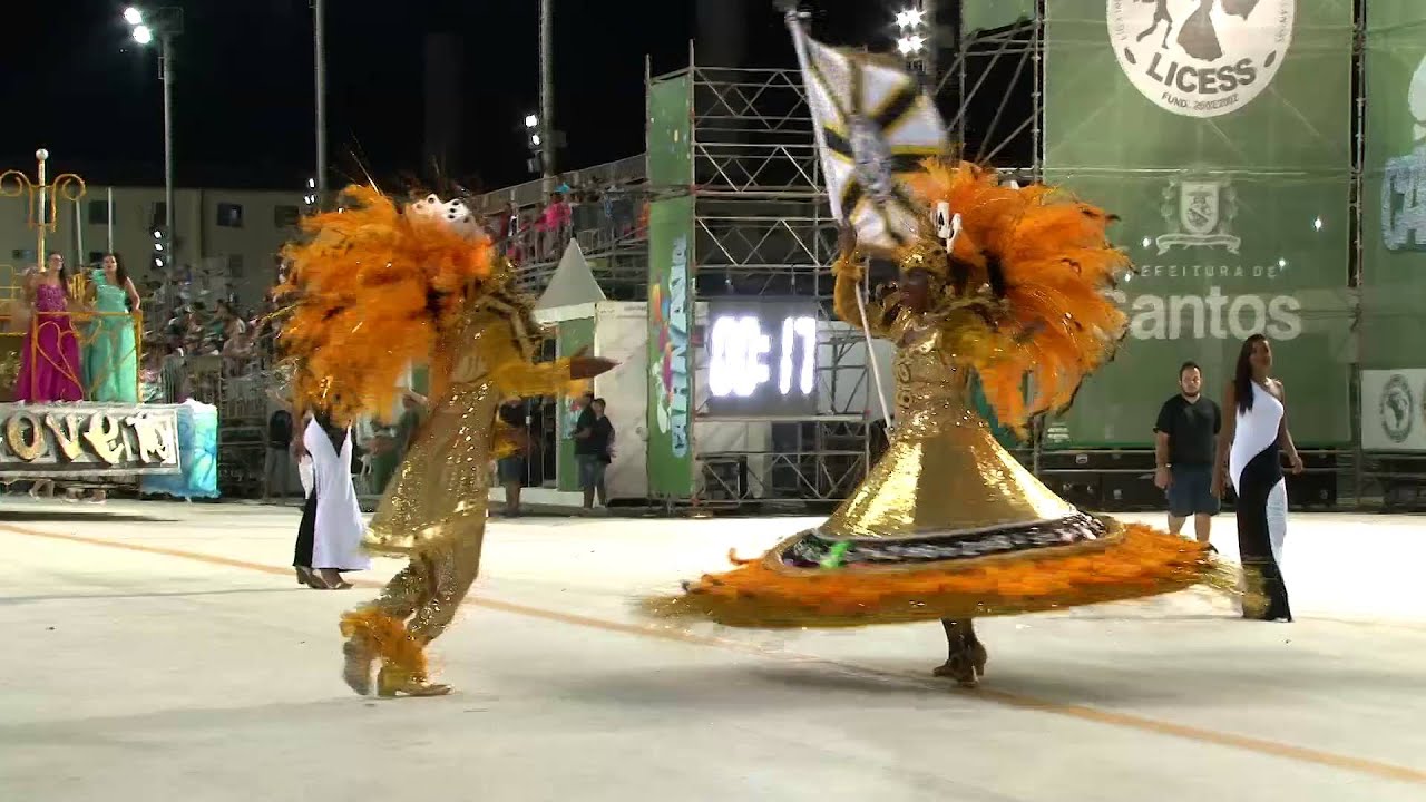 Carnaval 2016: Melhores momentos do &uacute;ltimo dia de desfile do Carnaval santista