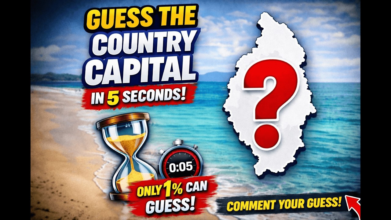 99% FAIL This COUNTRY & CAPITAL Quiz 🌍🔥 | Can You Score 15/15? (IMPOSSIBLE CHALLENGE)