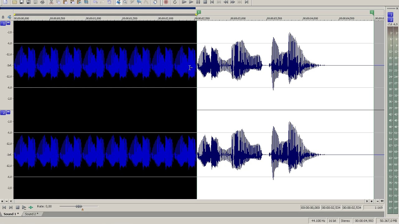 Efeito para vinheta bem simples por&eacute;m muito &uacute;til no Sound Forge 10