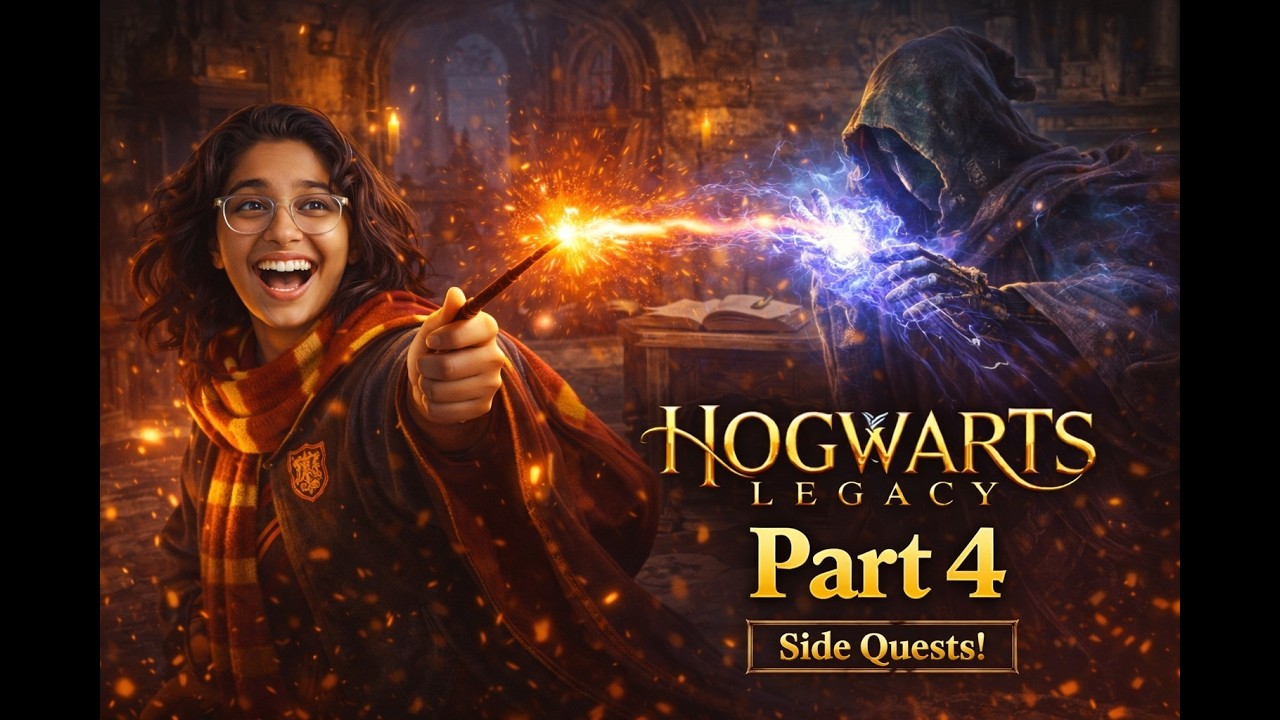 Hogwarts Legacy Part 4 – Side Quests & Relationship Drama 👀🪄 LIVE
