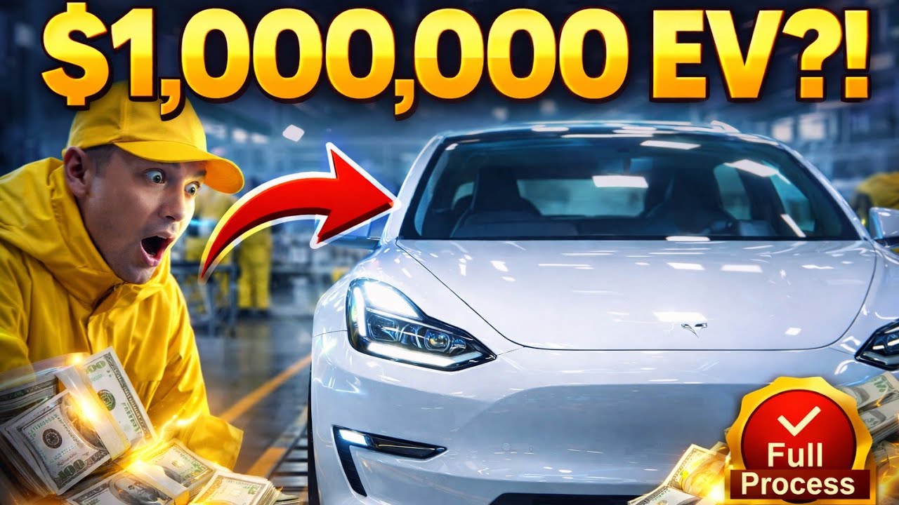 Inside the EV Factory – Full Process How Million-Dollar Cars Are Made