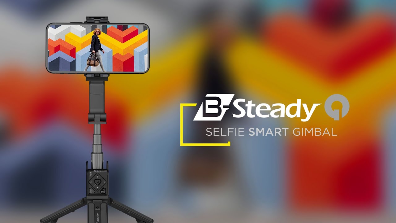 Brica B-Steady Q - Selfie Smart Gimbal for Smartphone | BSQ