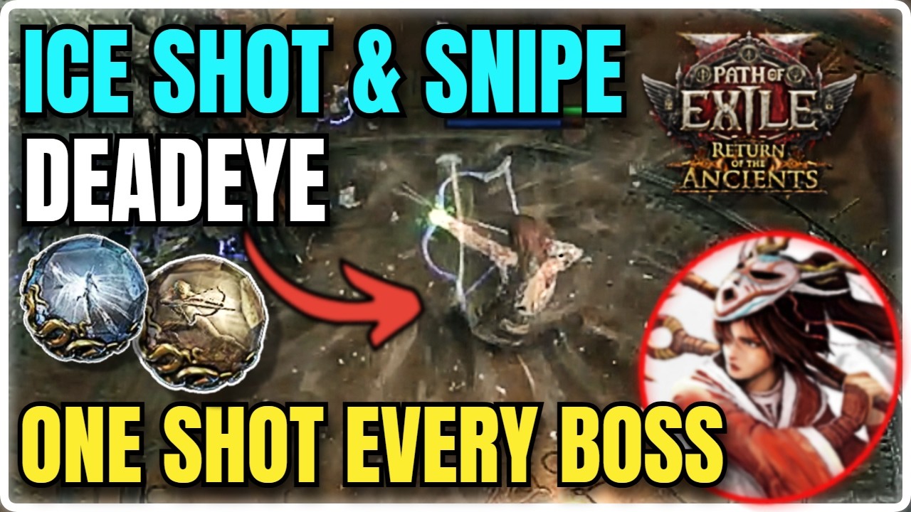Ice shot & Snipe Full Campaign Run | One shot EVERY Boss - Path of Exile 2