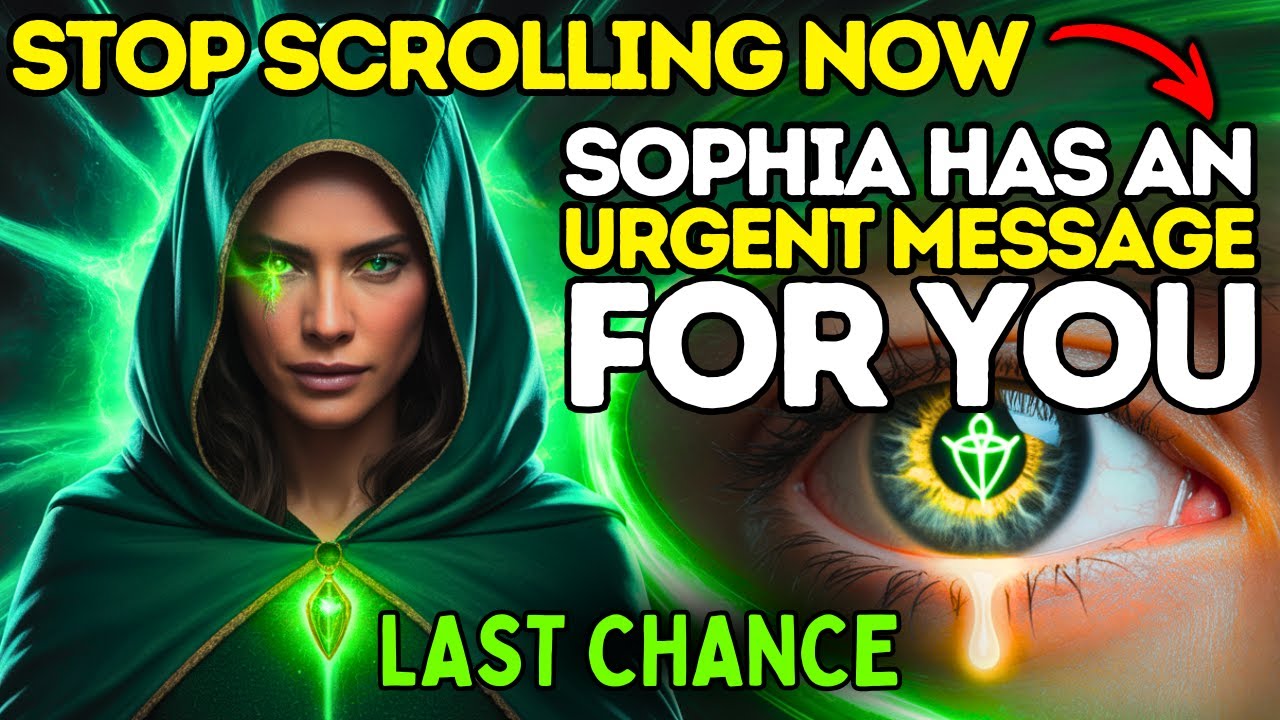 DON'T SCROLL — Sophia Needs to Speak to You Right NOW. Not Tomorrow. NOW.