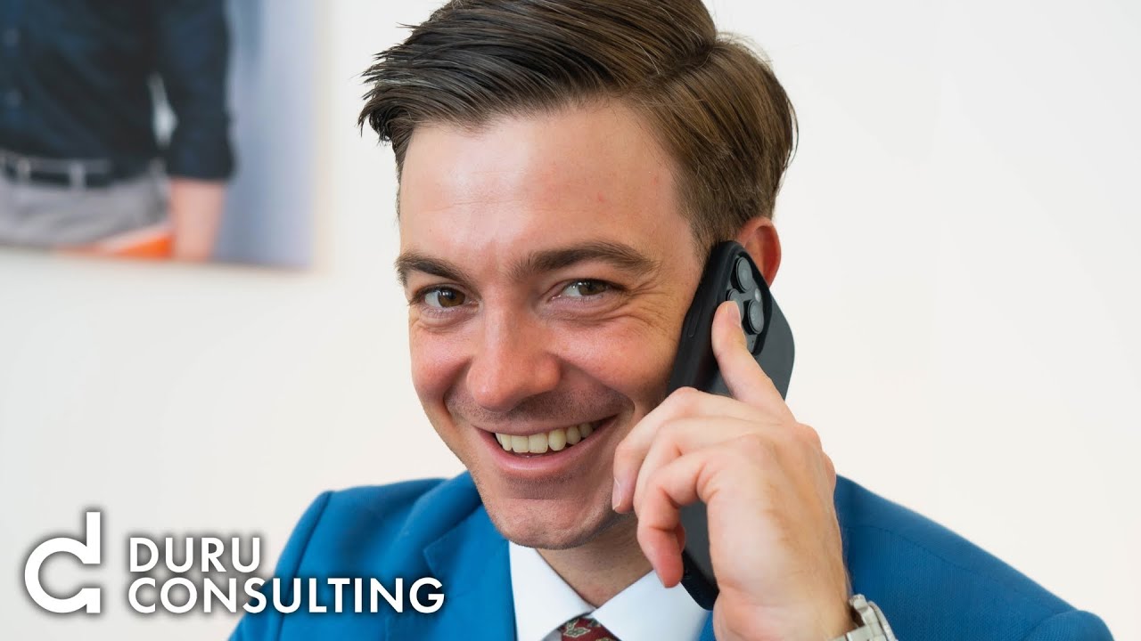 Live Kaltakquise mit Immobilienmakler für SMMA Dienstleistungen
