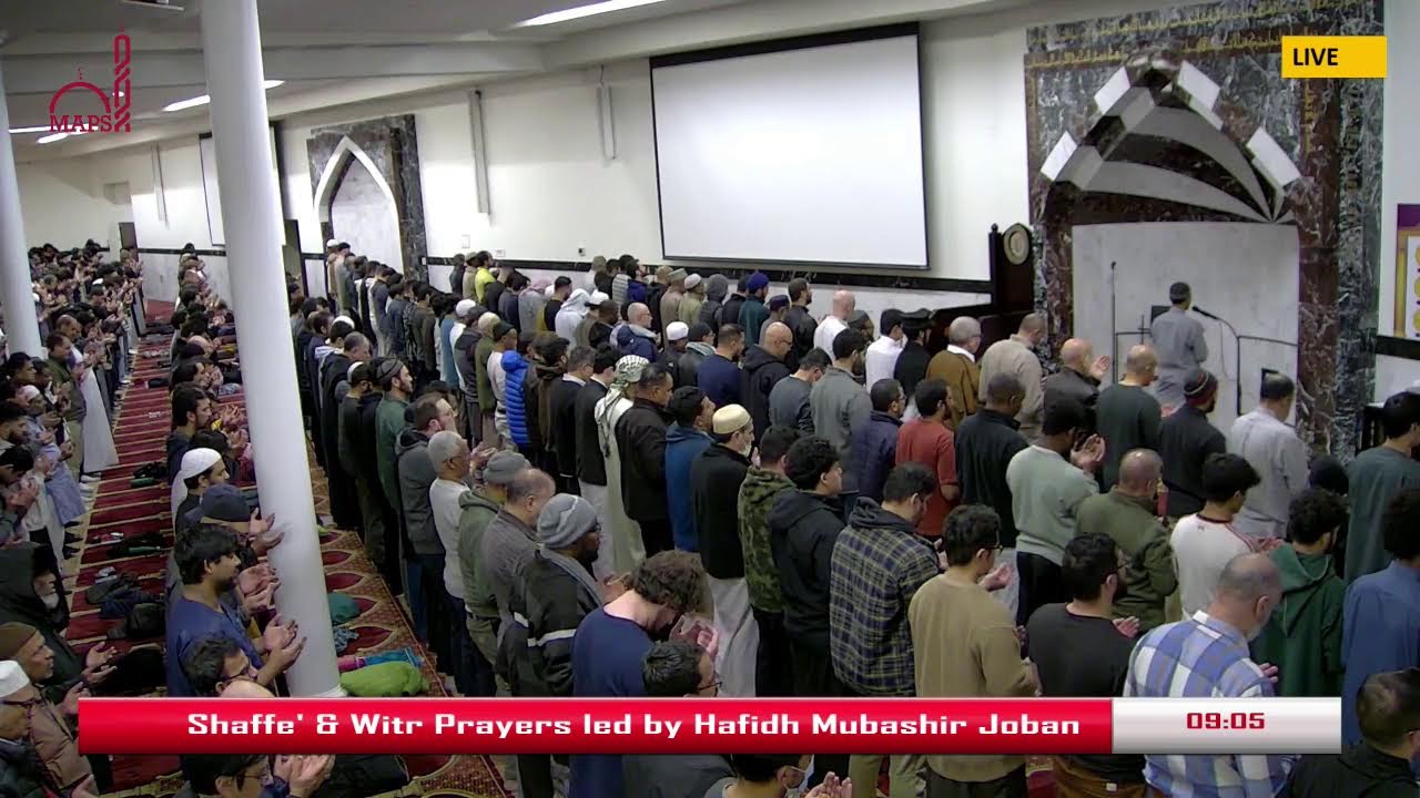 10th Taraweeh of Ramadan 2026-1447 | Sh. Aslam Acha | MAPS Redmond