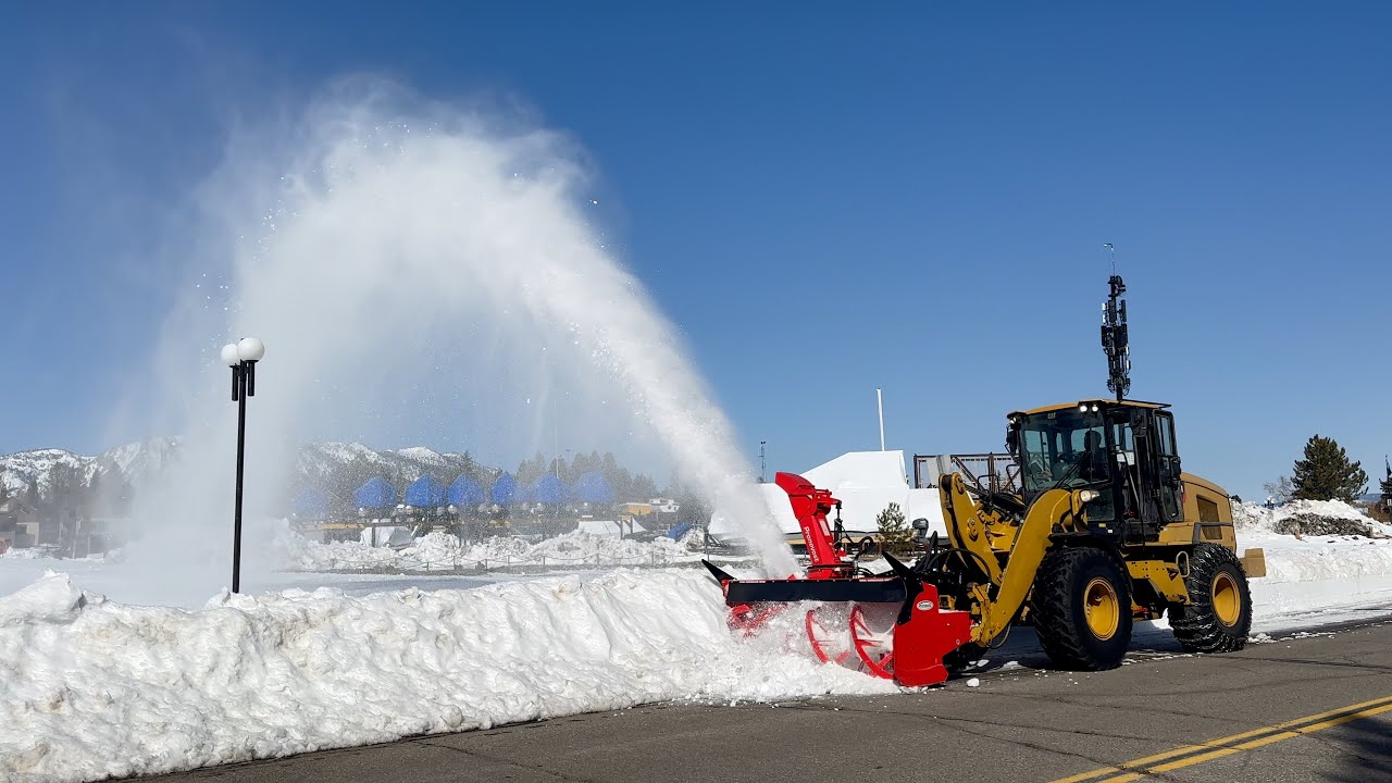 Hydraulic Pronovost Snowblower for Cat Loaders