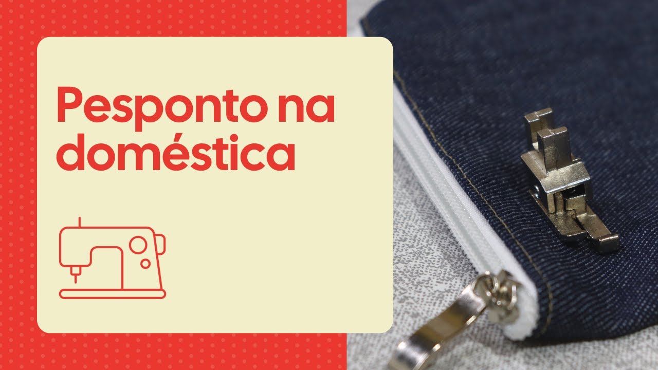 Usando calcador de pesponto na doméstica | CASA DAS MÁQUINAS