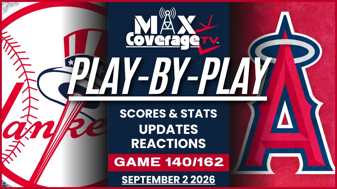 🔴LIVE - New York Yankees vs Los Angeles Angels - Play-By-Play & Reactions  (9/2/26)