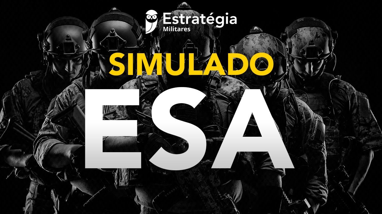 Simulado ESA: Correção