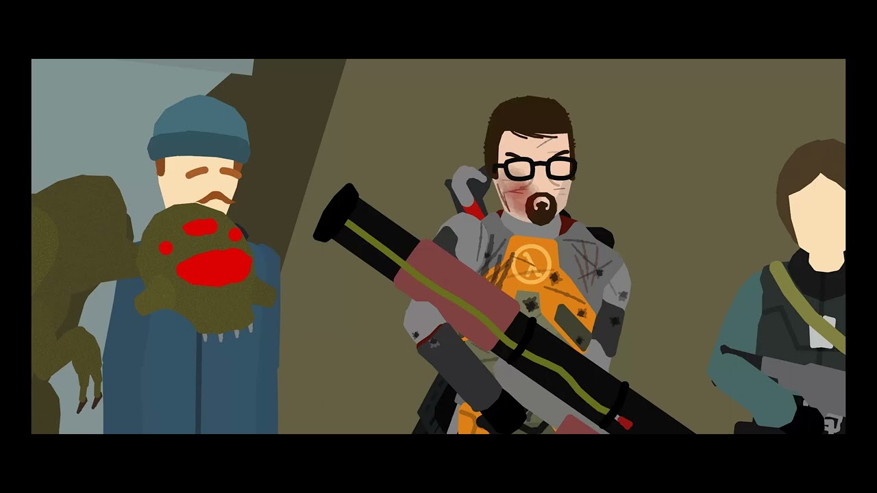 Отстойно быть Фрименом 2 / Анимация Half-Life 2