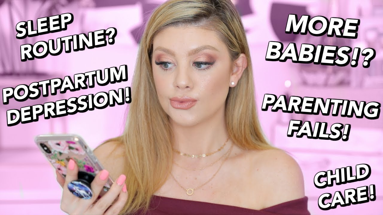 POSTPARTUM DEPRESSION + MORE! | MOMMY Q&A