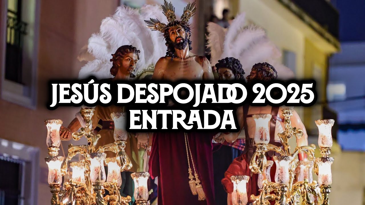 [4K] ENTRADA JESÚS DESPOJADO 2025 | Virgen de los Reyes | Bajo Palio Caridad