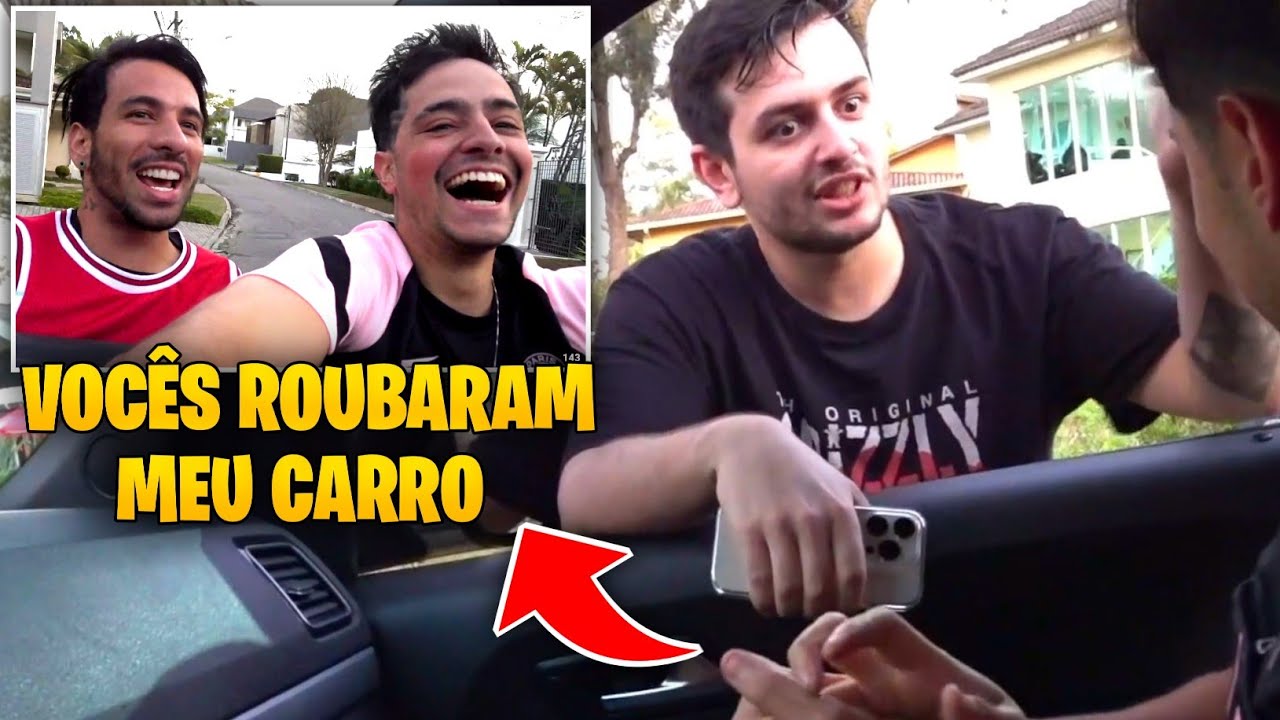 PIUZINHO E CORINGA ROUBARAM O CARRO DO GABE !!!