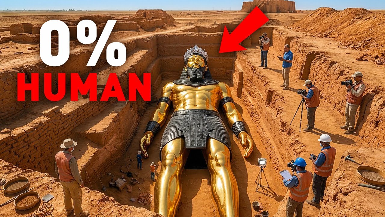 GOLD MUMMY FOUND in Pakistan — Could This Be the Anunnaki GOD?