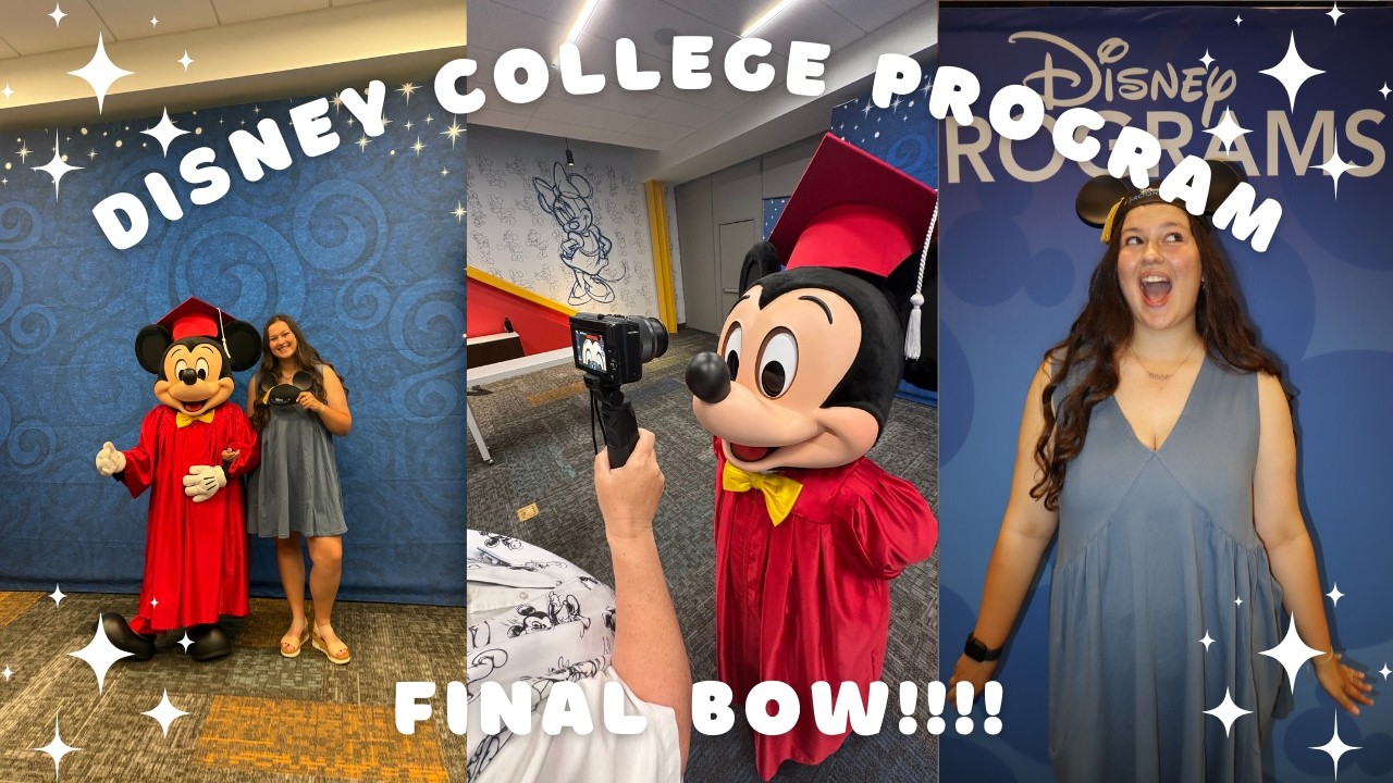 Disney College Program Final Bow | Behind the scenes content creation!