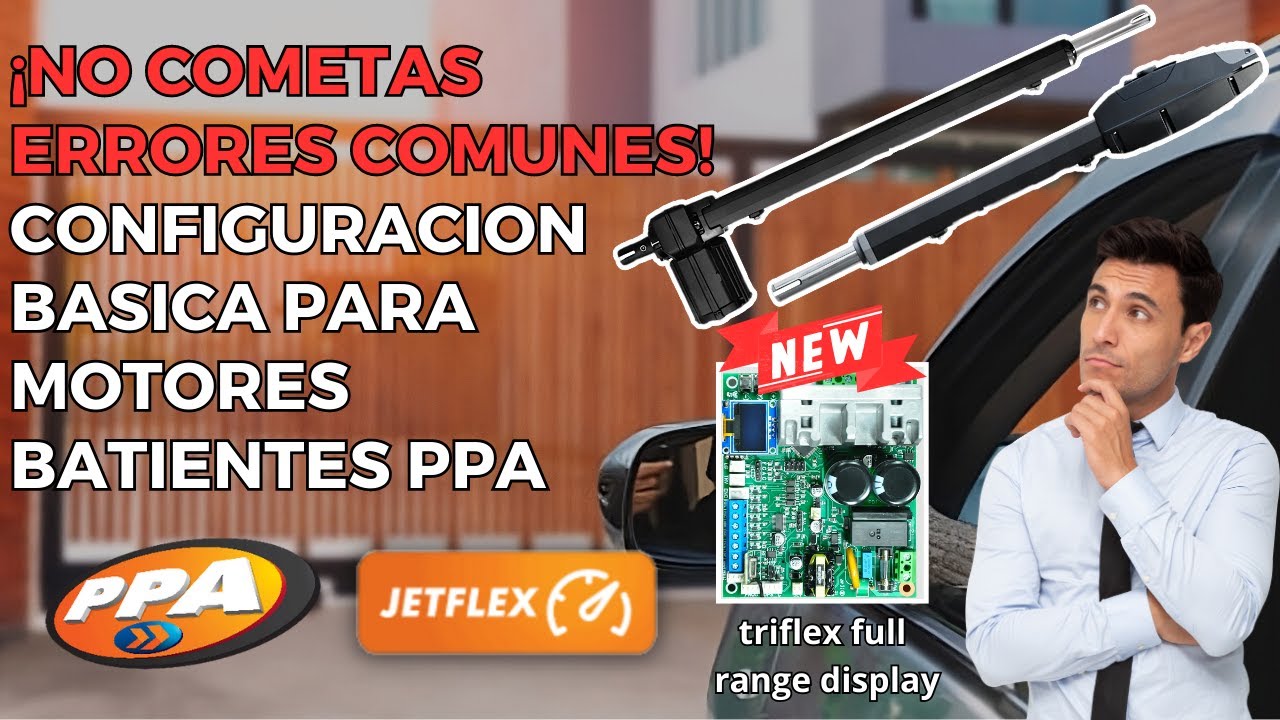 Guía definitiva de configuración básica para motores batientes PPA: Tutorial paso a paso