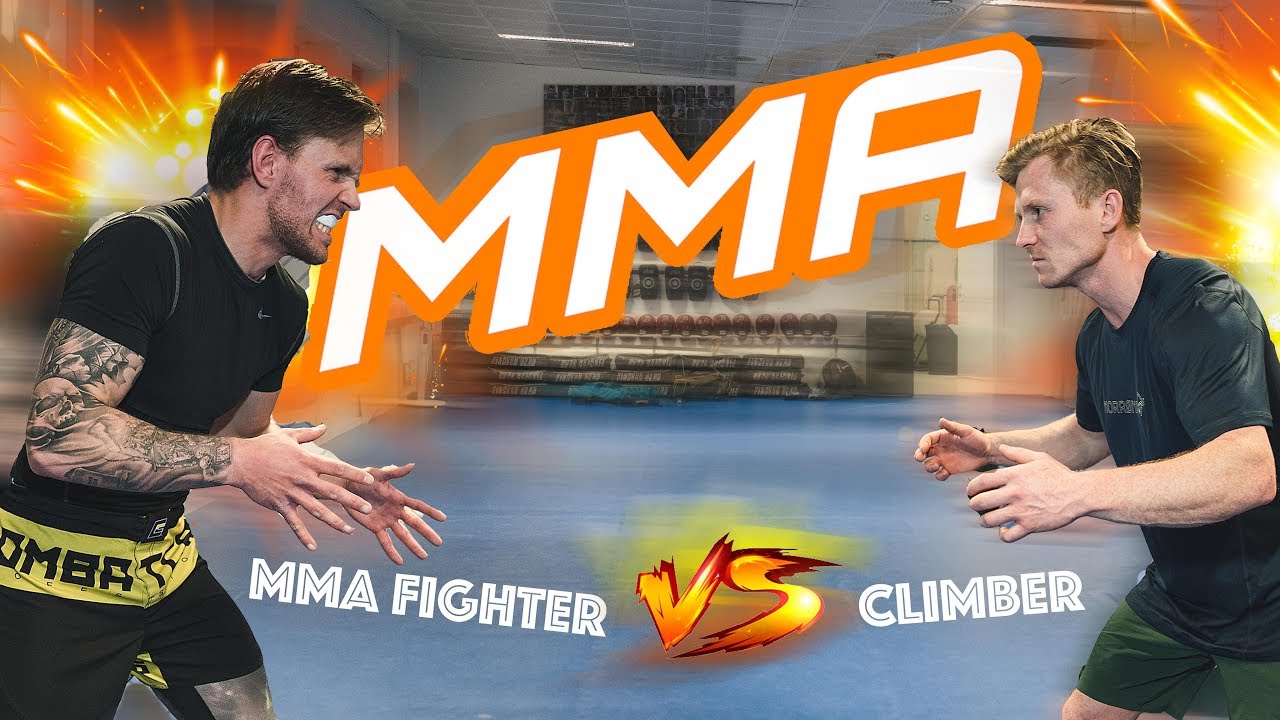 CLIMBER CHALLENGES MMA FIGHTER | 