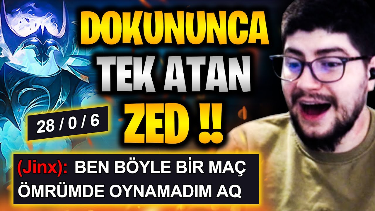 DOKUNUNCA TEK ATAN ZED !!! | Apophis