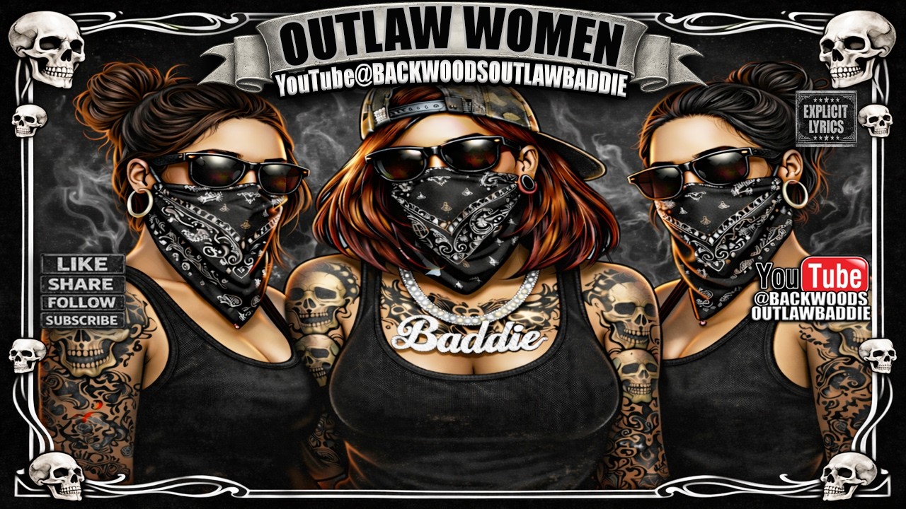 🔥 OUTLAW WOMEN 🖤 Backwoods Outlaw Baddie | EXPLICIT Female Outlaw Rap