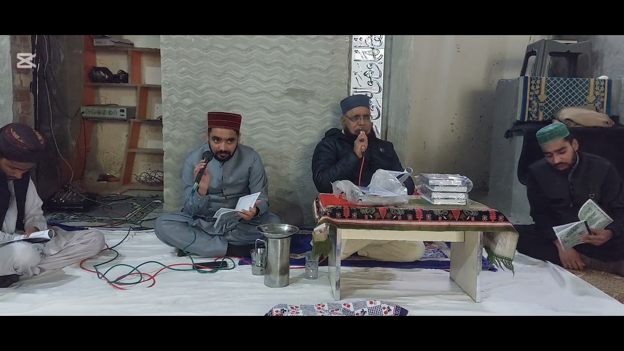 ہر ماہ چاند کی پندرہ تاریخ کو ہونے والی محفل پاک اور ختم پاک 