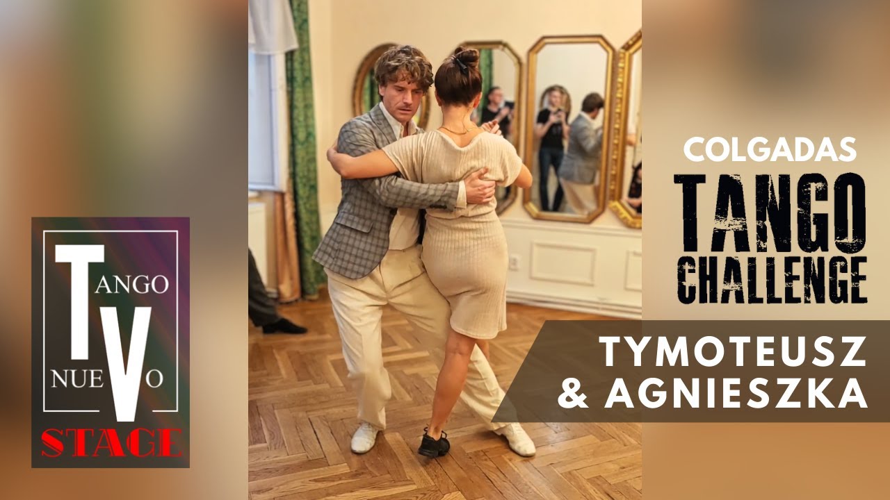 Demo from Colgadas Tango Challenge 2025 seminar by Tymoteusz & Agnieszka