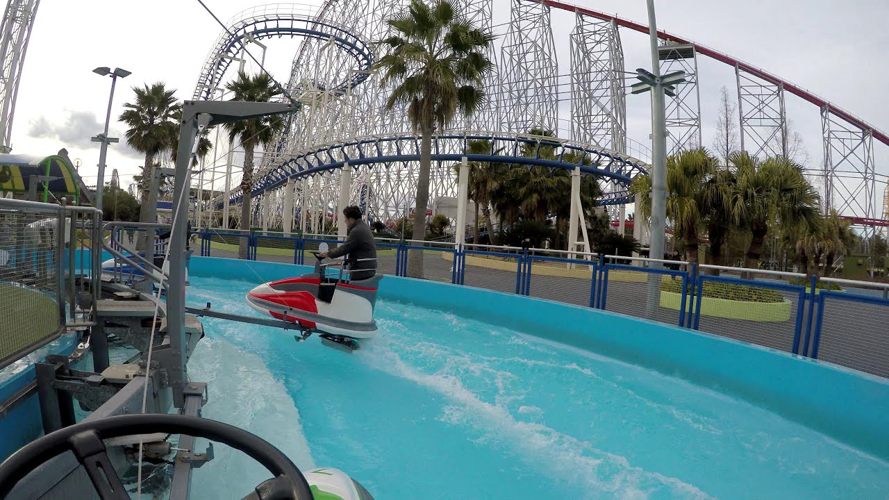 🟢ナガシマスパーランド ジェットスキー / Jet ski Rotating ride at Mie Nagashima Spa Land
