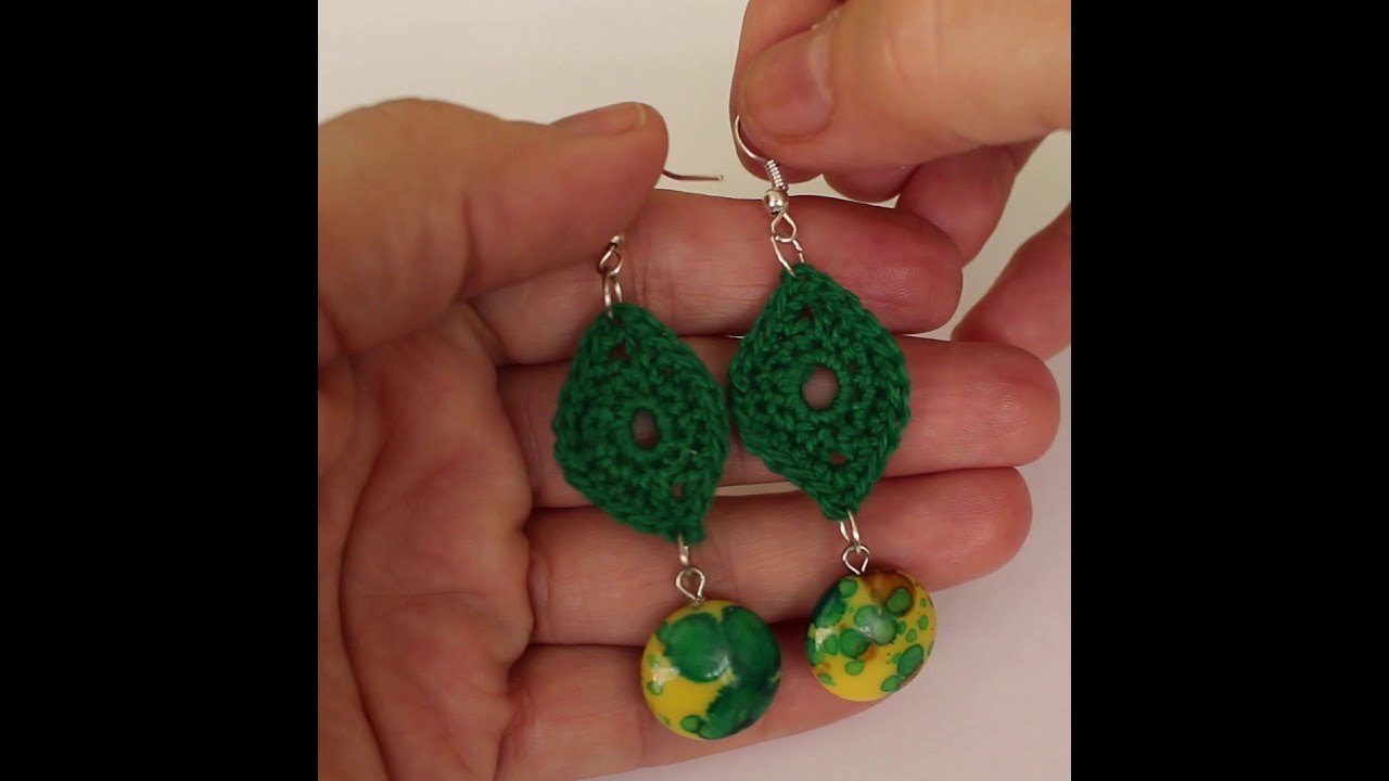 Pendientes a Ganchillo /  Crochet Earrings  /cucaditasdesaluta