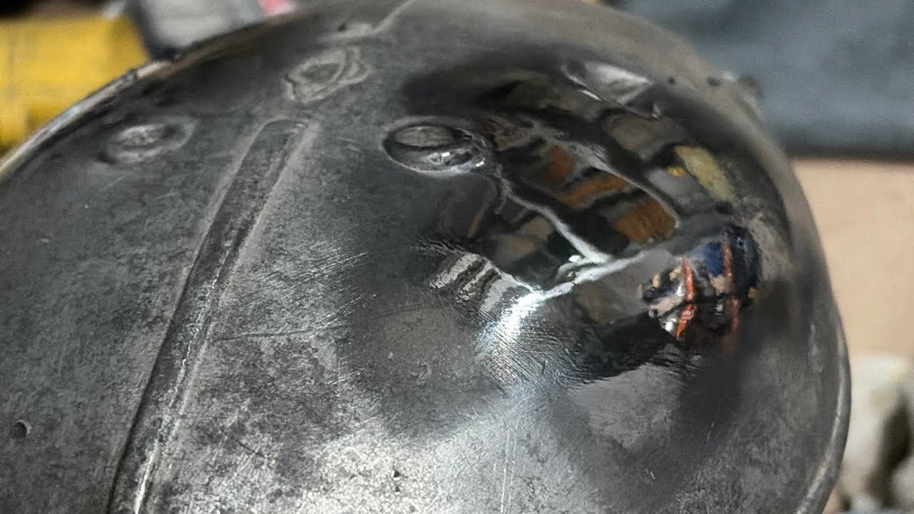 Jak wypolerować aluminium dekiel pokrywę silnika od motocykla 