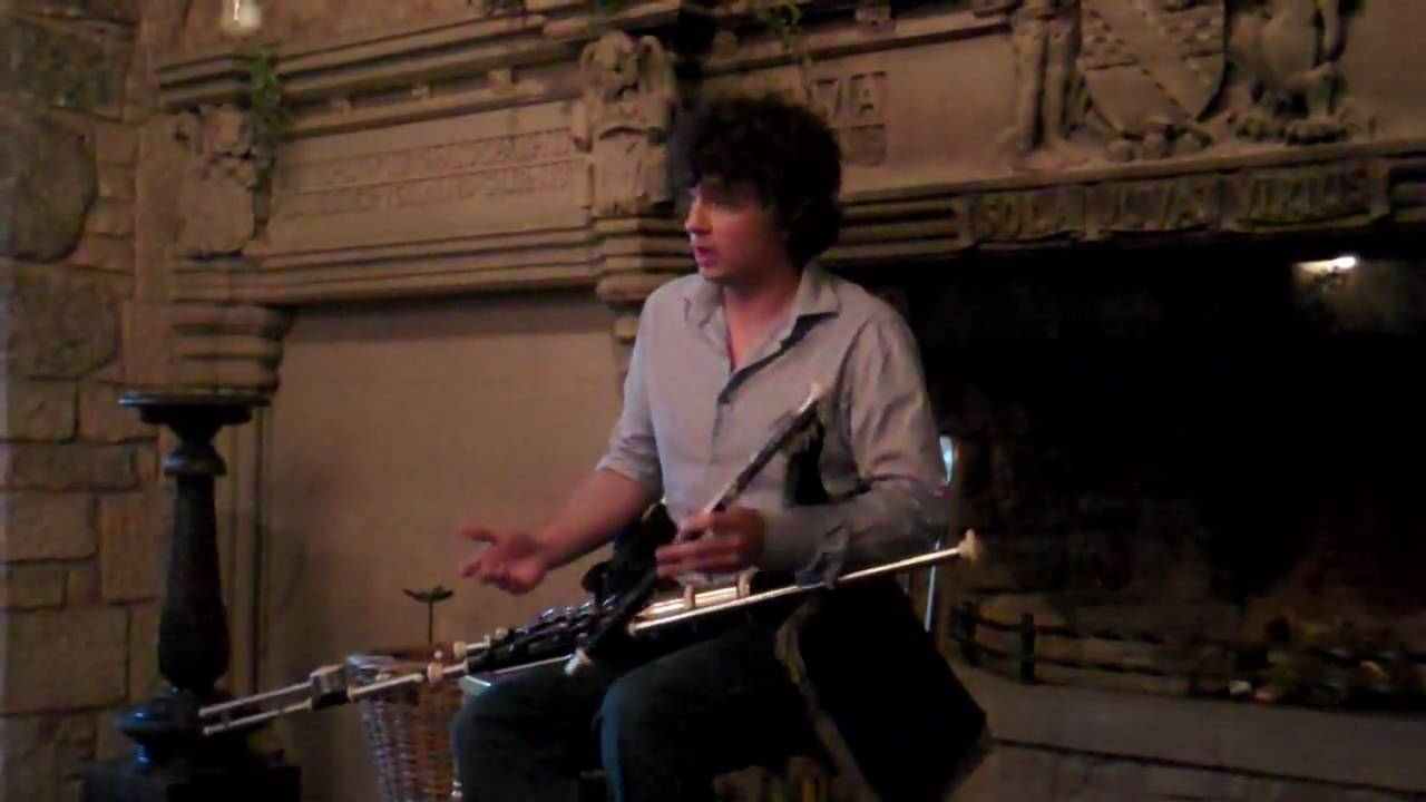 Jarleth Henderson talks about his Uilleann pipes