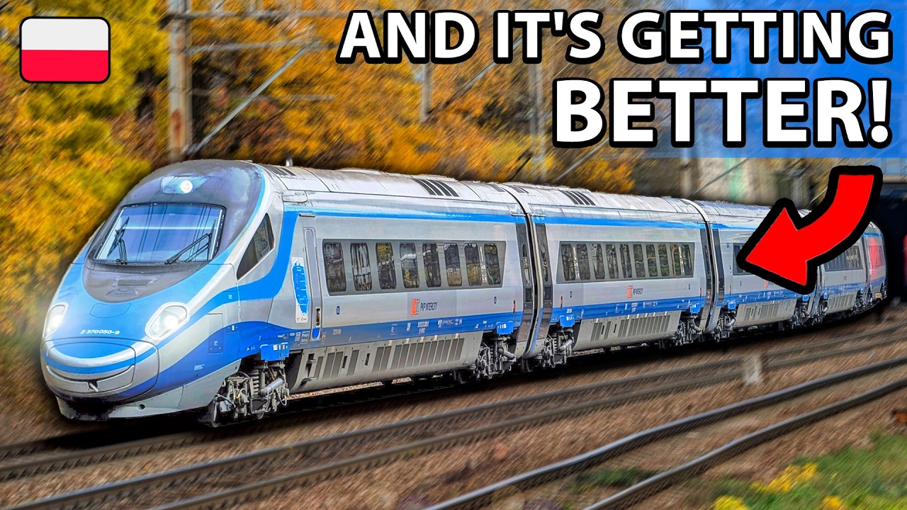 I Tried Poland&rsquo;s FASTEST Train: PKP&rsquo;s AMAZING Pendolino High-Speed Train