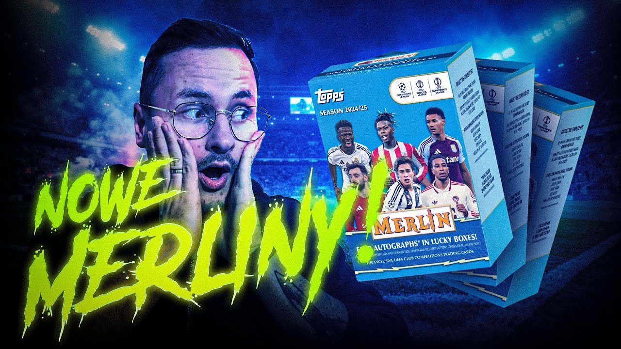 OTWIERAM NOWOŚĆ! 🔥 TOPPS MERLIN VALUE BOX! 👀