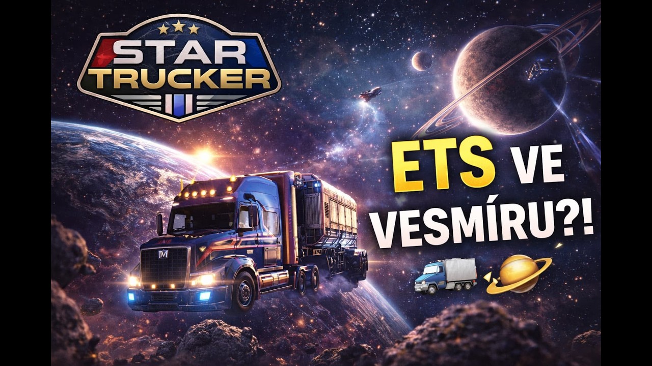 Star Trucker – ETS ve Vesmíru?!   | První Kroky & Základy (CZ/EN)