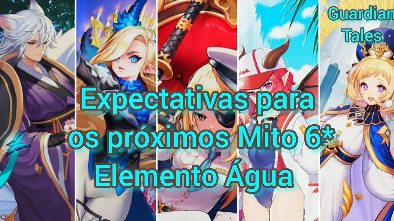Minha Tier list com as expectativas para os próximos Mito 6* - Elemento Água 