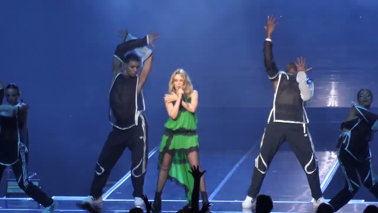 Kylie - Time Bomb/Edge Of Saturday Night - Tension Tour - RAC Arena, Perth Australia