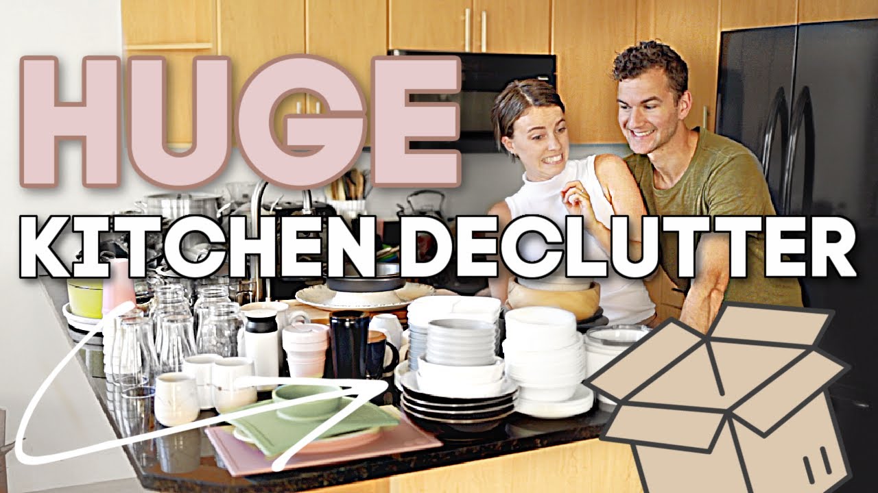 ENTIRE Kitchen Declutter & RENOVATION Prep/Organization!