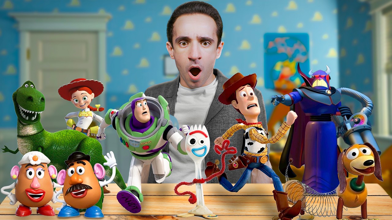 Toy Story In Real Life! (Full Movie)