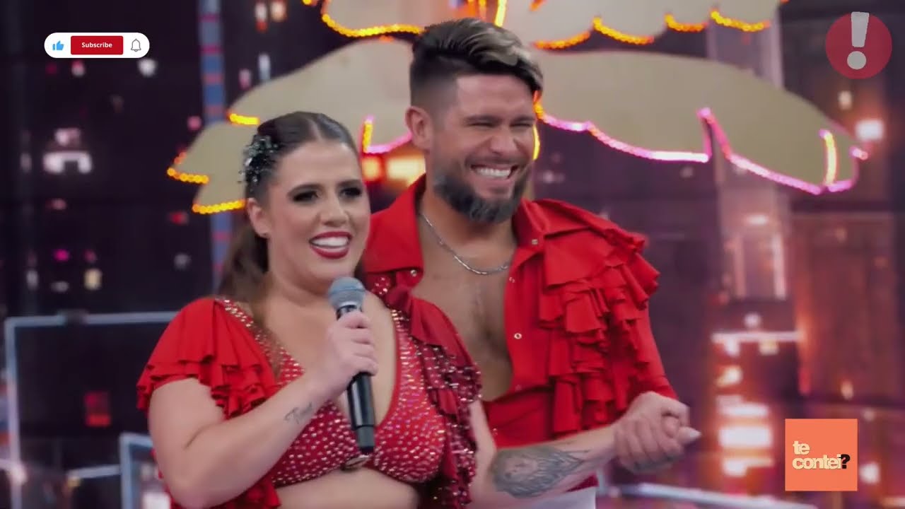 TATI MACHADO DANÇANDO SALSA - DANÇA DOS FAMOSOS 09/06/24 | Te Contei?