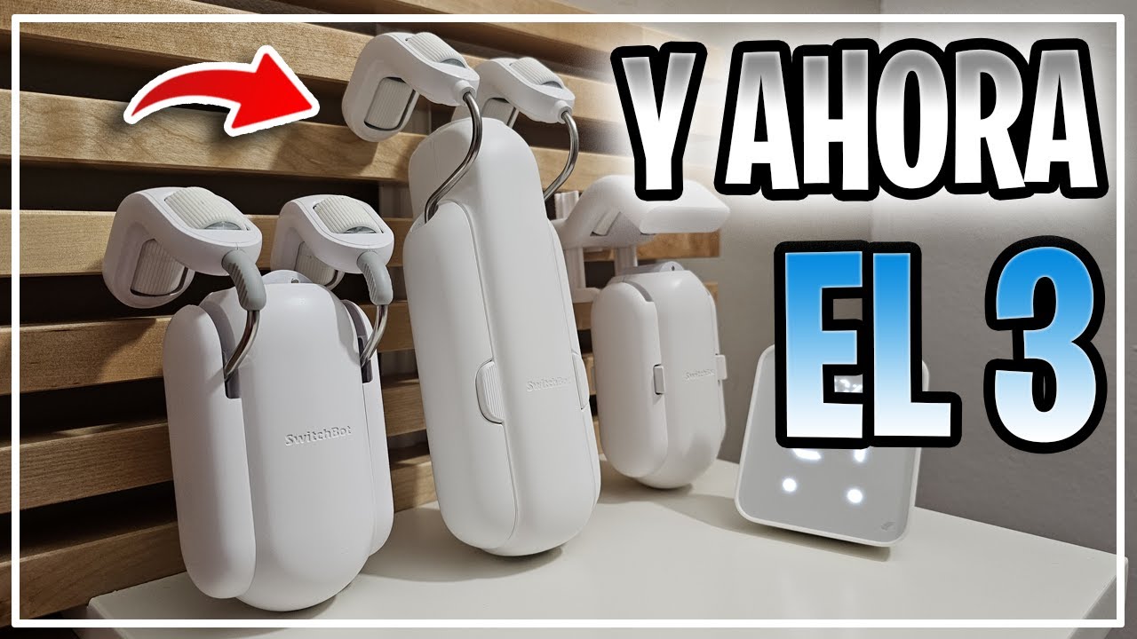 🔴3 - Switchbot Curtain ROD 3 - MOTOR PARA CORTINAS!!!