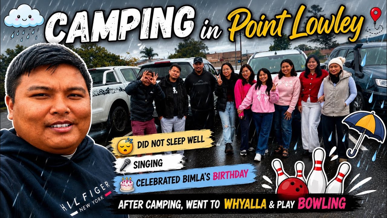 Camping at 📍POINT LOWLY 🏕️🌊 | Beautiful Coastal Camping in SA🔥 |  Celebrated Bimla&rsquo;s Birthday