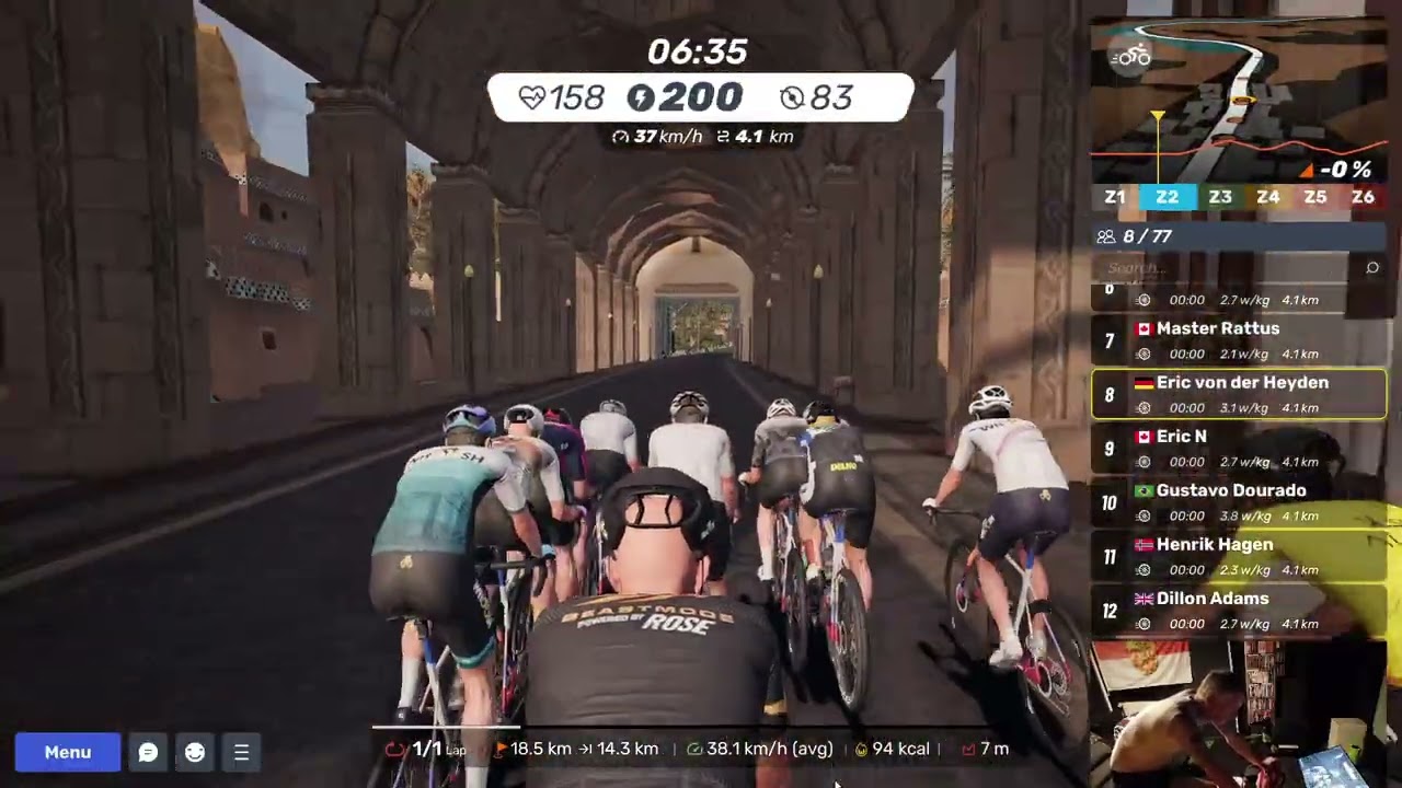 MyWhoosh, Ride like a Giant Mission Stage 2