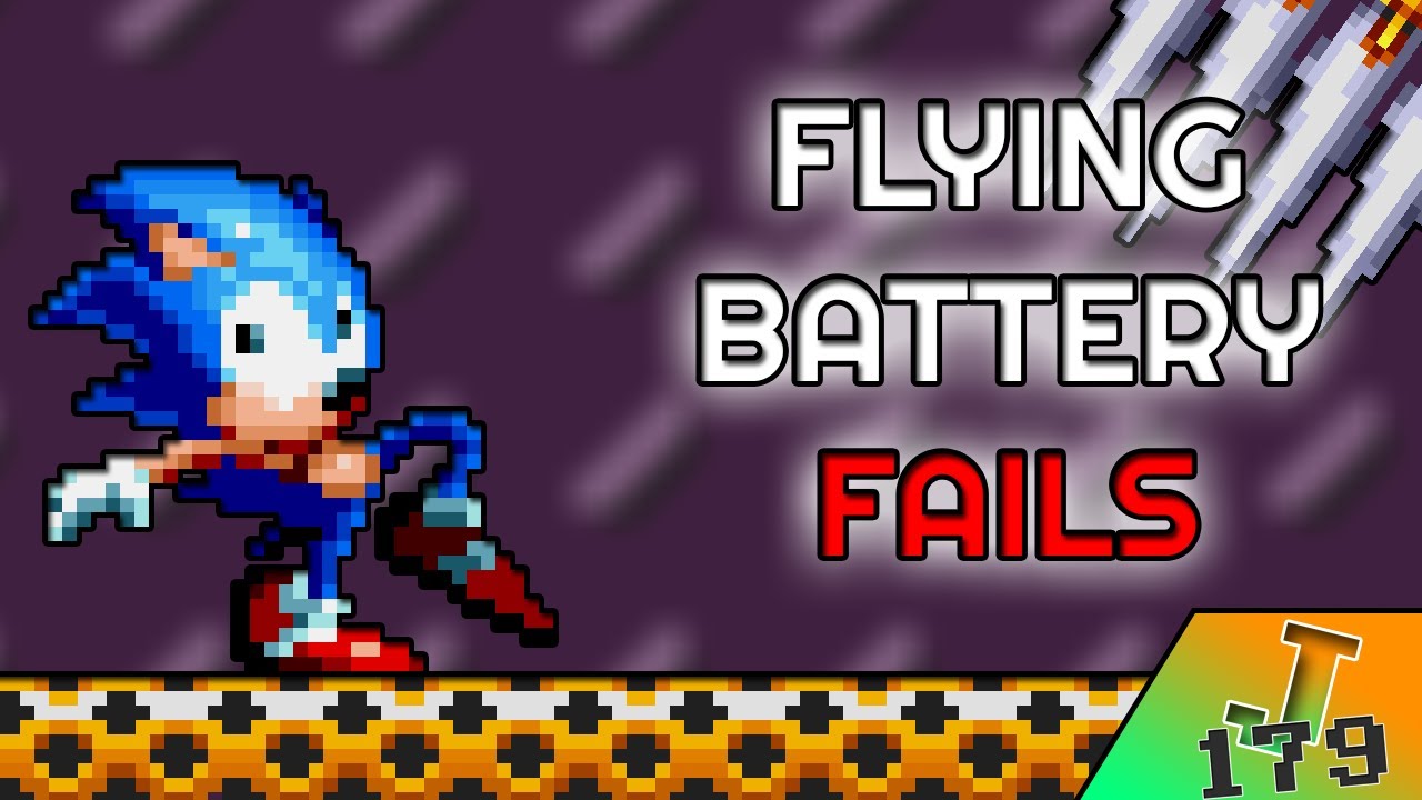 Sonic's Flying Battery FAILS (Sprite Animation)