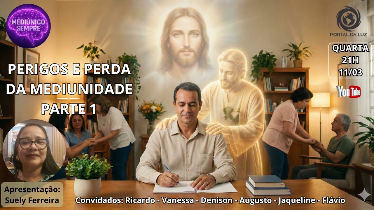 PERIGOS E PERDA DA MEDIUNIDADE - COM SUELY FERREIRA